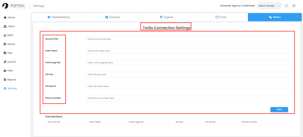 Xamtac Scheduling Calls