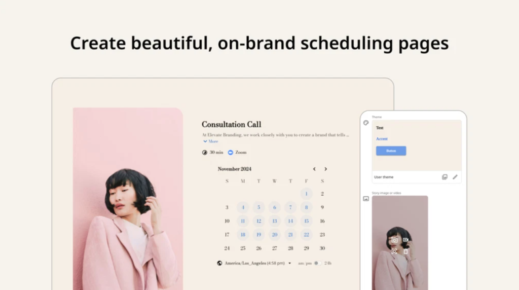 Design first scheduling platform