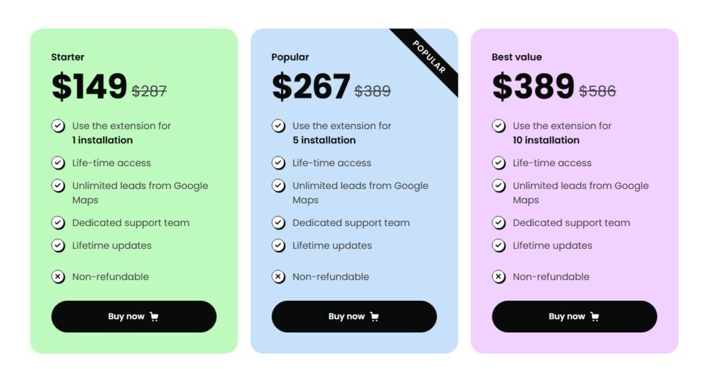 Leads Sniper Google Maps Scraper Lifetime Deal